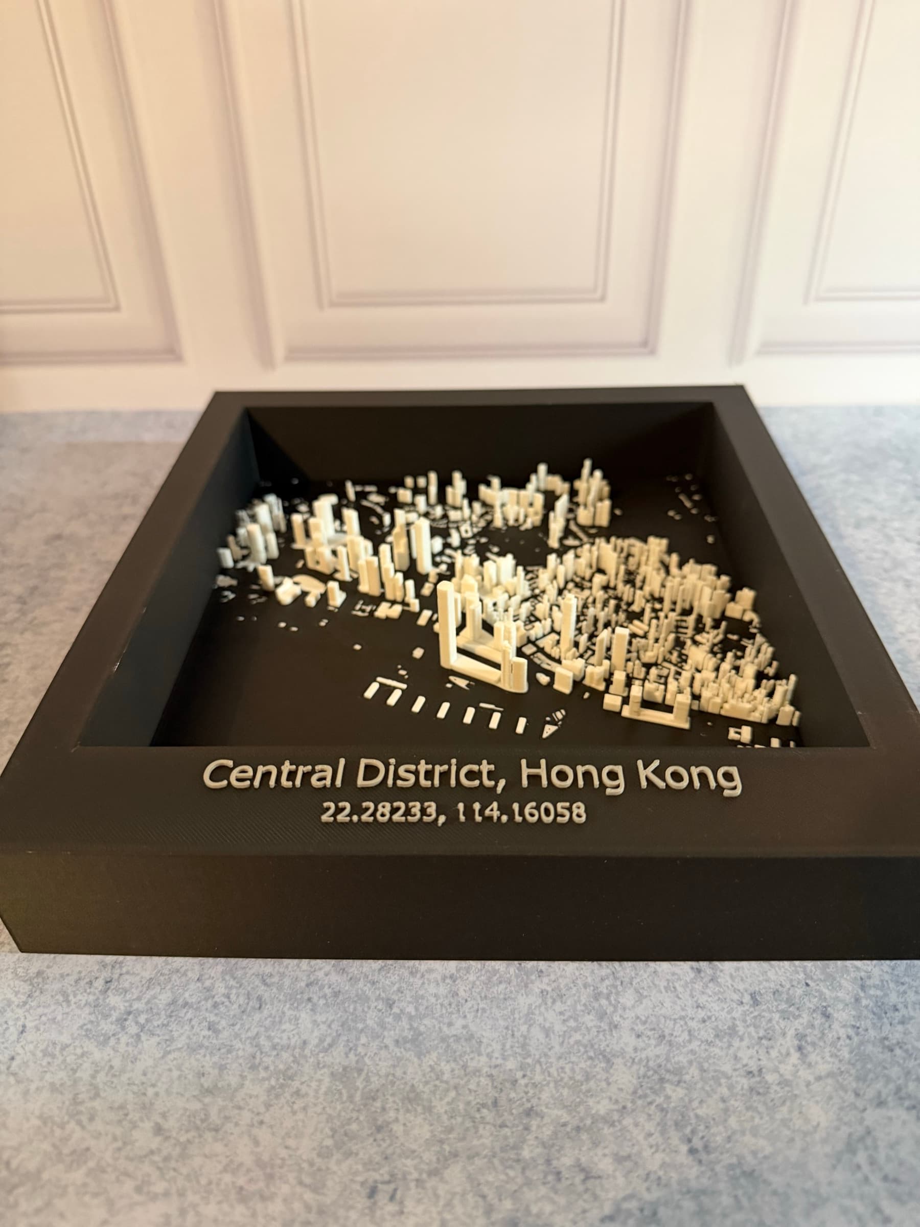 Hong Kong Central — monochrome